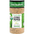 FreshJax Organic Citrus Pepper Seasoning, 5.7 oz Zesty Lemon Pepper Blend for