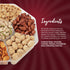 26oz 7 Easter Nut Gift Baskets, Mixed Nut Gift Box of Sectional Platter, Ideal Nut Assortment for Holidays, Birthdays