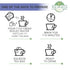 24 Bags Goat’s Rue Goat's Goats Rue Herb Tea, Galega officinalis L, 24 Count, 2g Tea Bags, Goats Rue Herbal Tea