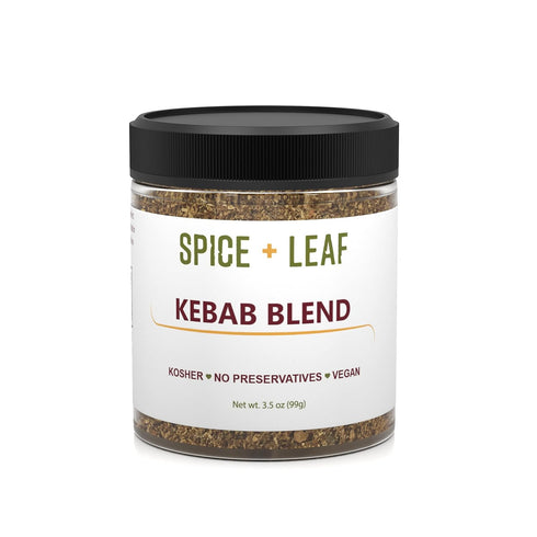 Premium Kebab Blend by Spice + Leaf, 3.5 oz - Kosher, Vegan