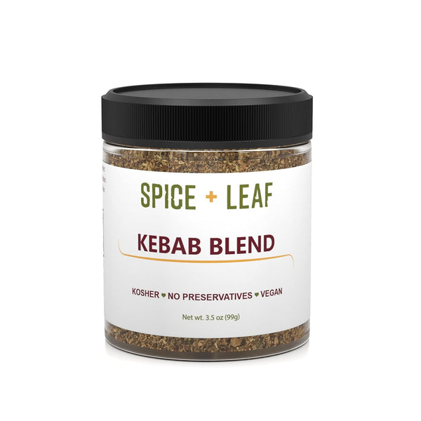 Premium Kebab Blend by Spice + Leaf, 3.5 oz - Kosher, Vegan