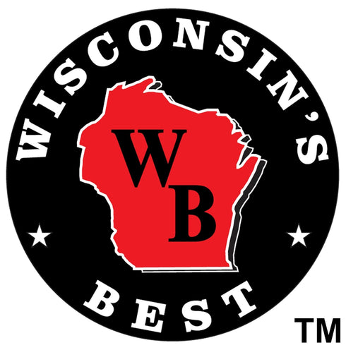 100% Wisconsin Cheese Company - Classic Wisconsin Cheese & Sausage Gift Box - Wisconsin Cheddar & Pepper Jack Cheese