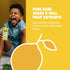 8g 6.76 oz (200ml), Pack 6 PURA Kids Box | Lemonade Fruit extract infused Drink for kids | Pure Cane Sugar | Non-GMO |