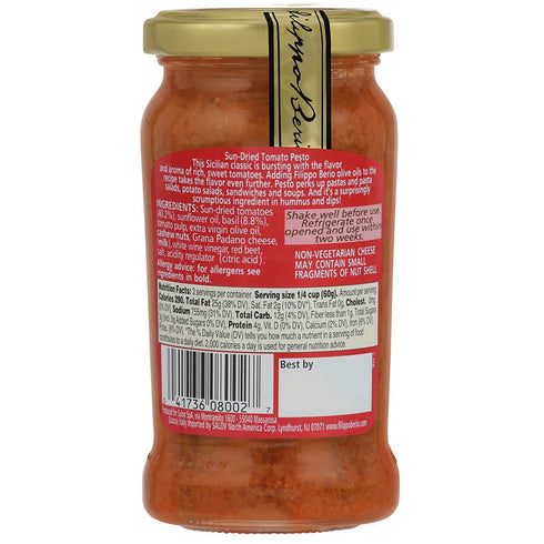 1 190G Filippo Berio Sun Dried Tomato Pesto