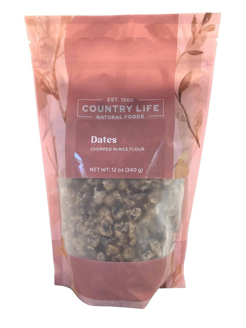 Chopped Dates with Rice Flour - No Added Sugar - Soft Chewy