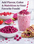 WildSap Emeralds 7.7oz (218g) 100% Freeze Dried Red Dragon Fruit Dices - Value Size Jar, Red Pitaya, No Sugar Added