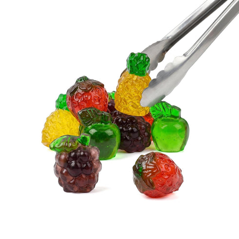 3D Gummy 5 3D Gummies Pack Gummy Gummies NY Spice Shop Fruit Mix Candy Bulk - Pound Mix for Cakes - Chewy Candy - Fruit