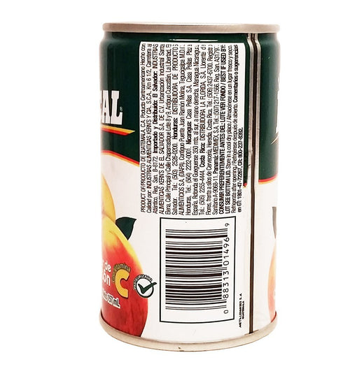 Ducal 5.3 oz (Pack 12) Peach Juice fl - Jugo de Melocoton