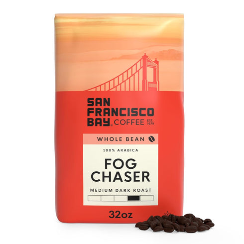 San Francisco Bay Coffee - Medium-Dark Roast Whole Bean Coffee - Fog