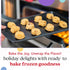 Frozen 80 Count David's Cookies Preformed Cookie Dough Chocolate Chunk & Peanut Butter, Ready-to-Bake Cookies