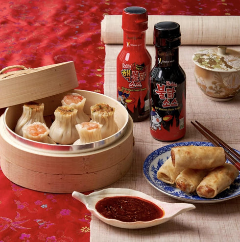 7oz (Pack 2) Samyang Buldak Korean Spicy Hot Chicken Flavor Sauce