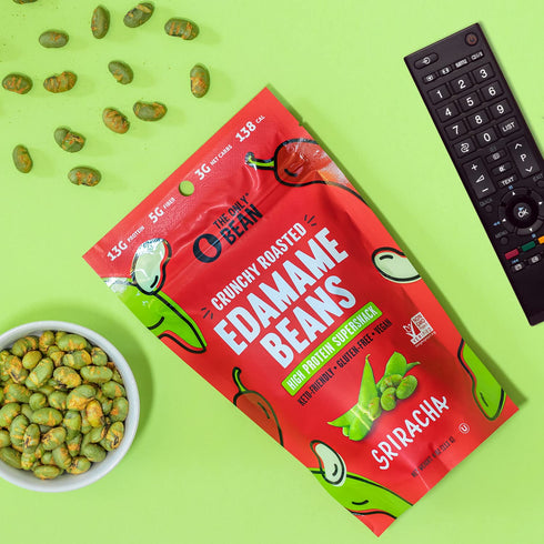 4 OZ The Only Bean Sriracha Roasted Edamame Beans