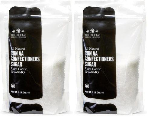 The Spice Lab Confectioners Sugar - Extra Coarse Sugar - 1 Pound