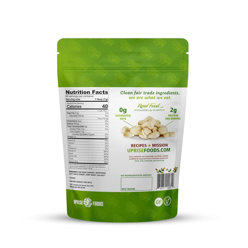 12oz NOOCH IT Vegan Cashew Parmesan Cheese | Dairy-Free, Organic, Fair Trade | Grated Plant-Based Cheese Topping