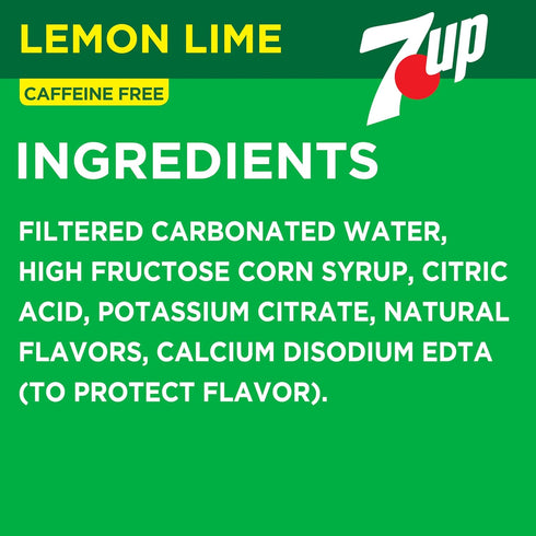 7UP 12 oz 12 pack Lemon Lime Soda, fl cans