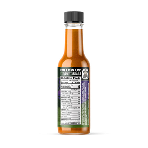 Graveyard Garlic Double Tap Truffle Hot Sauce - Bold Flavor