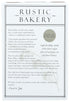 4 Rustic Bakery, Flatbread Bites Olive Oil Sel Gris Organic, Ounce