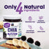 3, (10.6 Oz, 300 Pack 1 World of Chia Extra Fruit Chia Seeds Jam - Blackberry Jams and Preserves All Natural Super Food