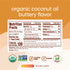 29floz Nutiva Coconut Oil for Cooking and Baking - Butter Flavor Perfect for Making Movie Theater Popcorn, Baked Goods