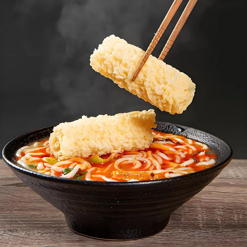 HXUQCZIG 4.23oz Pack, Pack 2, Fried Tofu Skin Roll - Crispy Bean Curd Sheets, Vegetarian Snack, per of for Hot Pot
