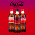 16.9 oz, 6 Pack Coca-Cola Zero Sugar Cherry Diet Soda Soft Drink, fl