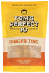 Tom's Perfect 10 , Ginger Zing Granola, 10 Ounce