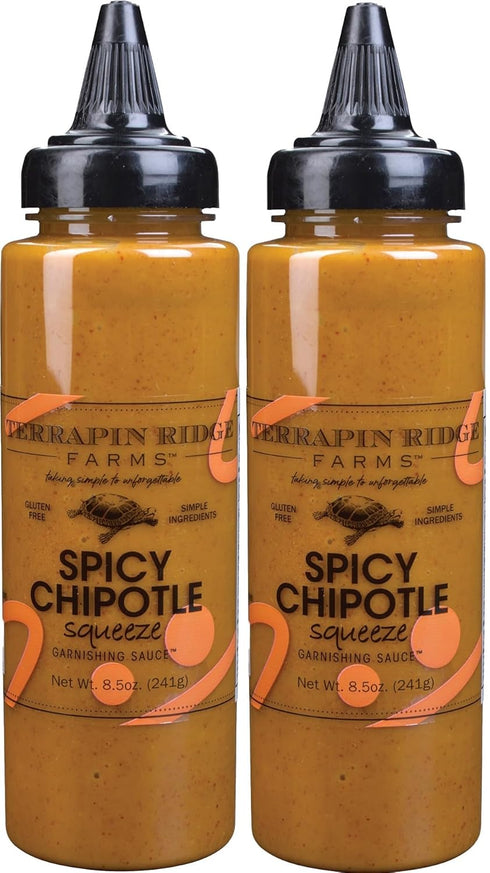 Terrapin Ridge Farms Spicy Chipotle Garnishing Sauce Smoky & Zesty Sauce for
