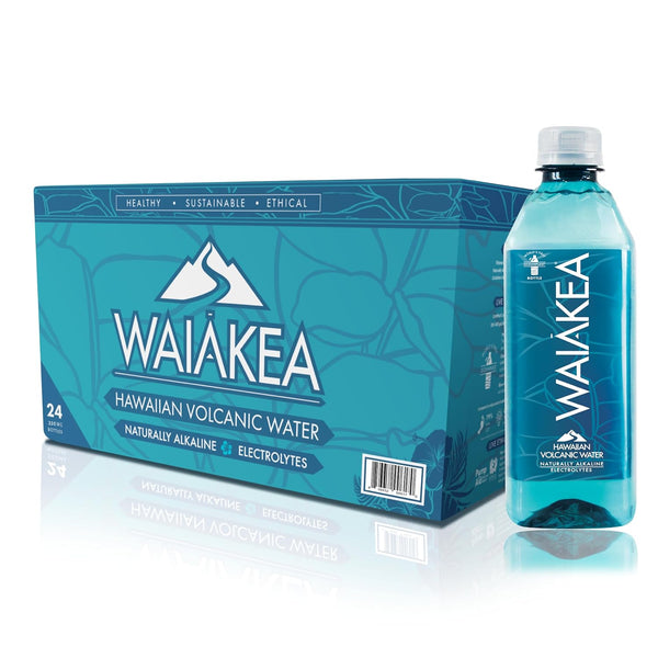 Waikea - Hawaiian Volcanic Naturally Alkaline Water - Pp 24 Pack (330