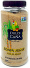 Dulce Caa Azcar Negra, Organic Non-GMO Pure Cane Brown Sugar, 2lb Jar 2 Pound