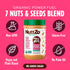 7 1g 6g 26 oz NuttZo Organic Power Fuel Nuts and Seeds Butter, Crunchy, Paleo and Keto Friendly, Peanut and Gluten