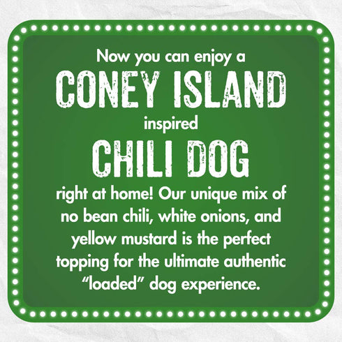 15 Hormel Coney Island Chili, No Bean with Mustard and Onions, Perfect for Chili Dogs, Ounce