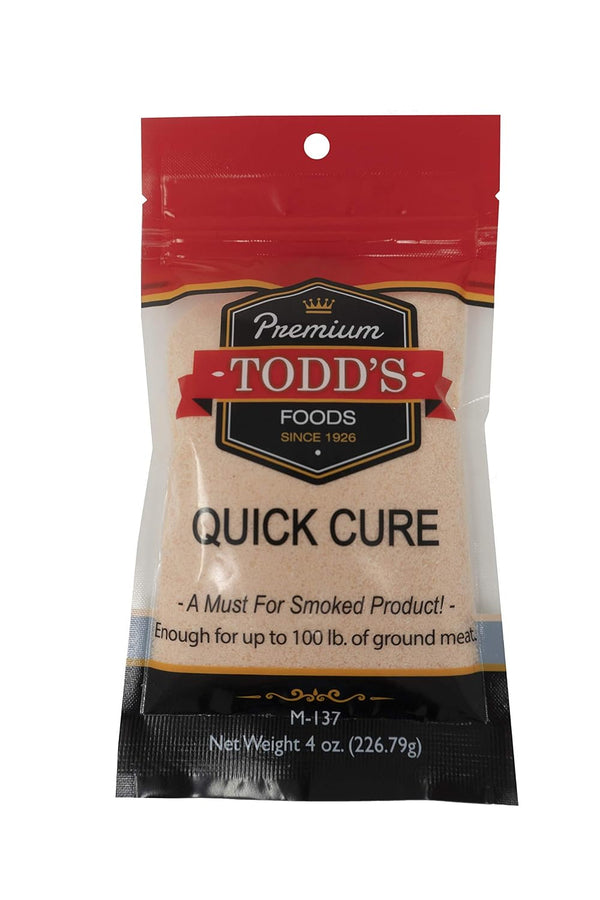 Todd's Quick Cure 4 oz. Enough for up to 100 lb. of