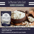 1.1lb 18oz Pack 2. 100% (1.1lb Pack 2) Le Marinier Celtic Salt Organic Grey Coarse, - of Mineral Rich Unrefined French