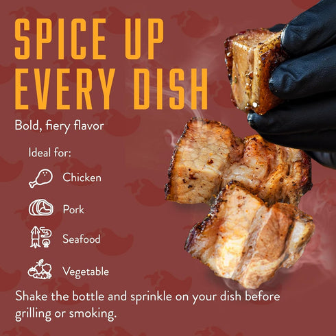 3 270326g Chiles and Smoke BBQ Seasoning Trio Sedona Sand, Canyon Crust & Scorching Sun | All Natural Rubs for Chicken
