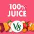 V8 100% 8 oz (6 Pack) Strawberry Banana Fruit and Vegetable Juice, fl Can