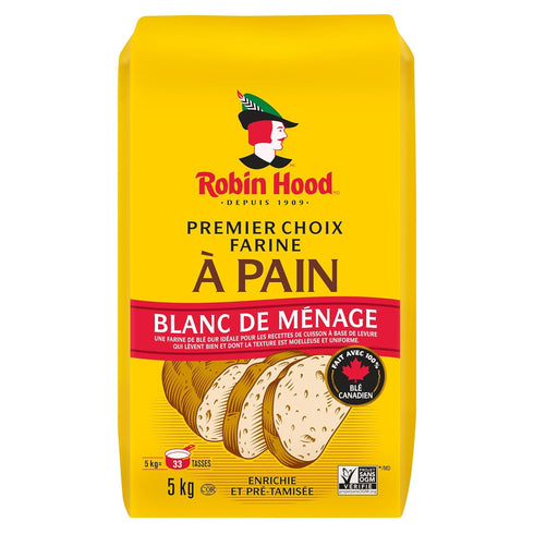 Robin Hood 5kg obin Hood Best For Bread Homestyle White Flour