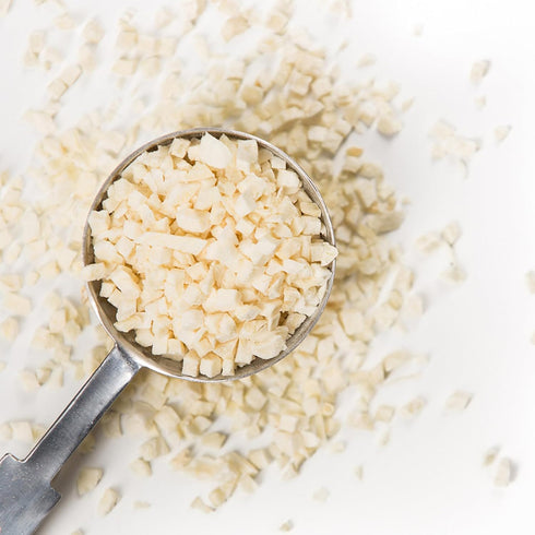 100% 2.12oz Super Garden Freeze Dried Garlic Granules | Natural, No Artificial Additives or Preservatives | Perfect