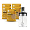 BOILING POINT Ramen Kit: Original Wok Noodles (5 Packs) & Decorative Glass