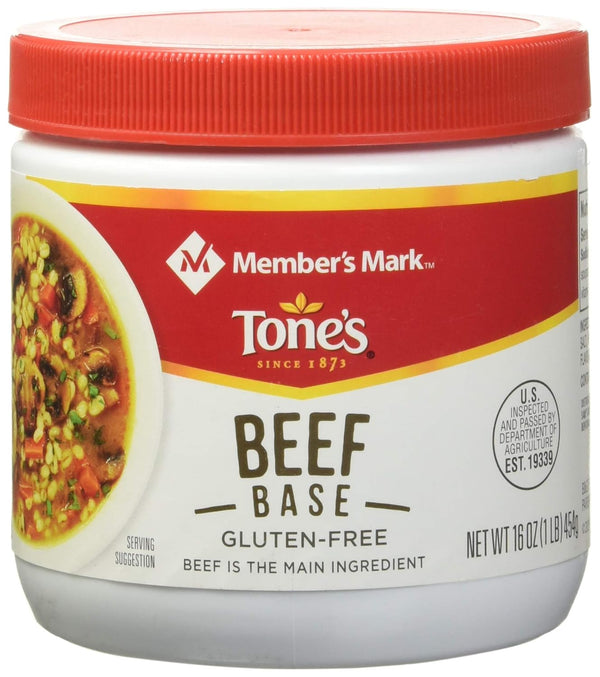 Tone's Tones Beef Base, 16 Ounce