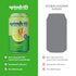 12 Pack Spindrift Soda Ginger Ale Soda Made with Real Squeezed Fruit Case