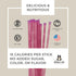 The Honey Jar Raspberry Flavored Honey Sticks - Pure Honey Straws for Tea, Coffee, or Healthy Treat - 20 Count