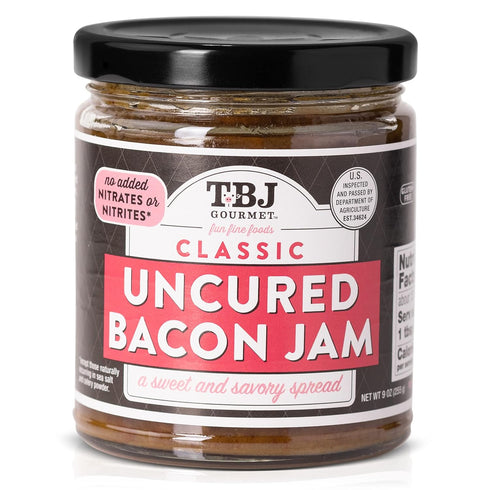 TBJ Gourmet Classic Bacon Jam - Bacon Top Ingredient - Premium Spread