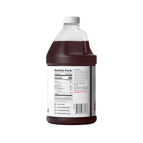 85 Oz, Bachan's Japanese Barbecue Sauce - Original, Half Gallon Jug, Cold-Filled, Non GMO, No Preservatives, Vegan