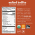 55% 6 Pack Theo Chocolate Salted Toffee Organic Dark Chocolate Bar, Cacao, | Fair Trade