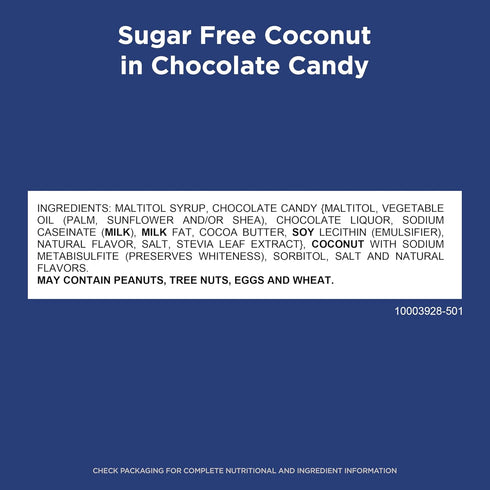 5 oz. RUSSELL STOVER Sugar Free Coconut in Chocolate Candy, bag
