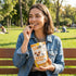3.5 (Pack 3) Barnana Organic Peanut Butter Dipped Chewy Banana Bites, Ounce Bag