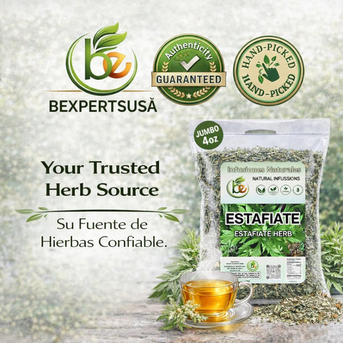 (4 oz) 100% Estafiate Herbal Tea Natural Mexican Mugwort (Artemisia ludoviciana) Traditional Vitality & Digestive
