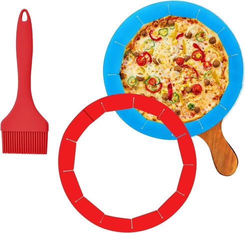 Generic Silicone Pie Shield Protector, Adjustable Edge Protectors for 9-11.5 Inch Pies, Food