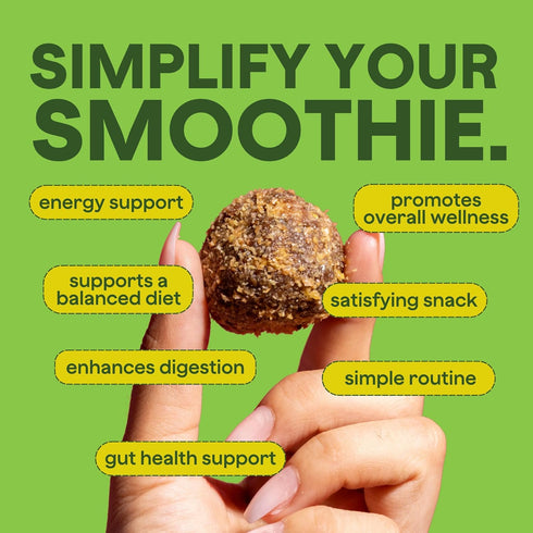 The Bomb Co. Glow Getter Blender Bomb, Superfood Smoothie Supplement, 10 Servings, Gluten Free, High Fiber, Hair & Skin