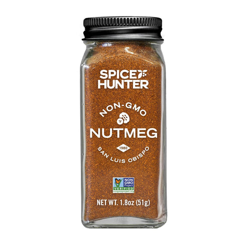 Spice Hunter Gourmet Ground Nutmeg Seasoning, East | West Indies, 1.8 Ounce (Pack of 1)